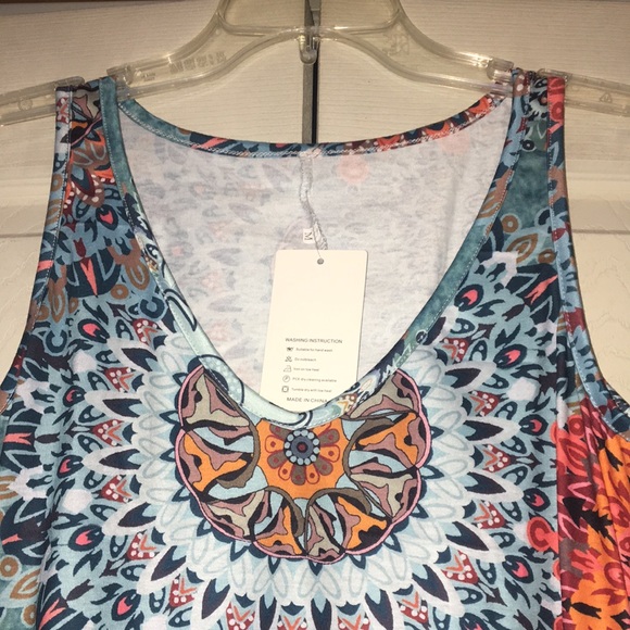 🌴NWT Basico summer dress w/pockets size Medium - Picture 3 of 8